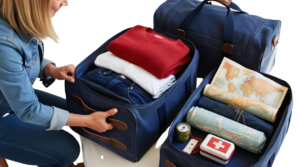 Be selective in packing for your trip to include personal safety devices